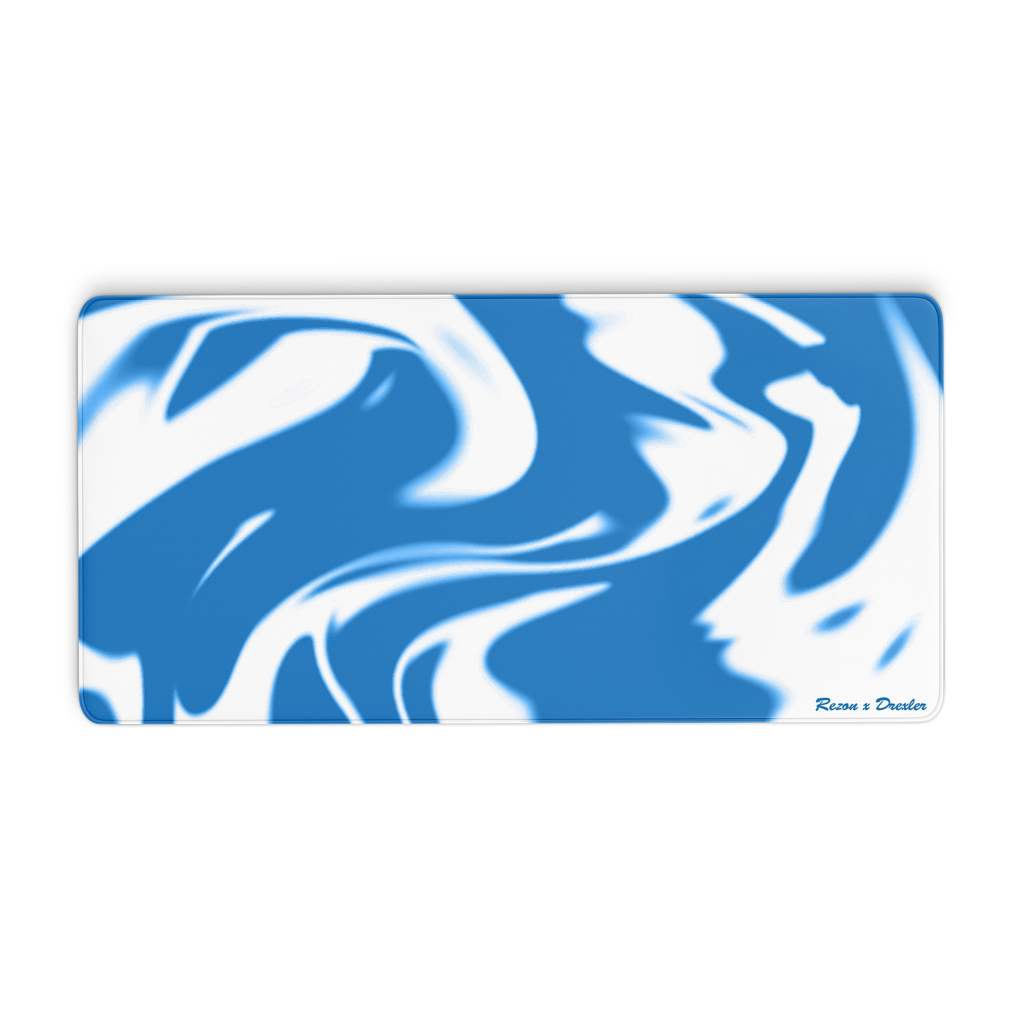 strayfe Mauspad – Rezon x Drexler – Blue Washed – 1200x600x3mm
